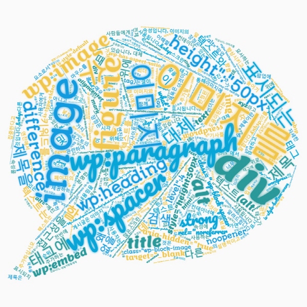 WordPress의 이미지 대체 텍스트 alt tag와 WordPress의 이미지 제목의 차이점