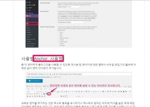 Scroll to Anchor plugin_사용법_Display anchor in front end