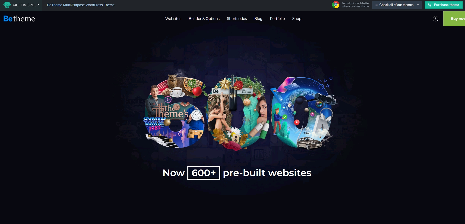 Muffin Group의 Be theme