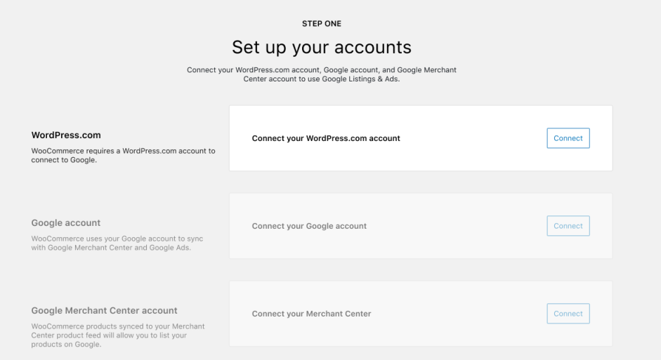 Google Listings Ads 플러그인과 구글 머천트 센터 그리고 구글 광고 연결하기-1
